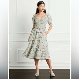 Hill House Home The Louisa Nap Dress in the Trailing Vine